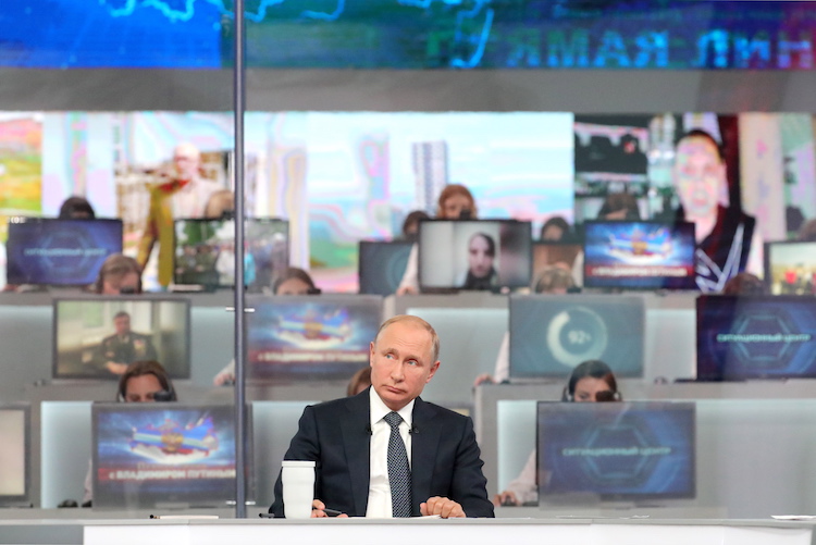 Putin’s Direct Line, Medvedev’s declining ratings, World Cup’s Economics