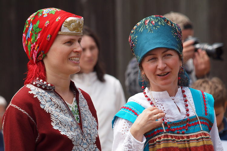 File:Fort Ross Woman wearing Traditional Russian Costume.jpg