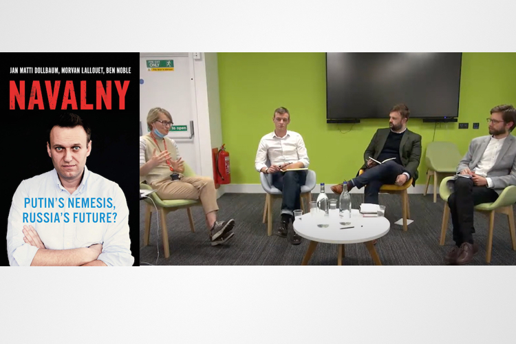 Scholars discuss a new book on Navalny adding touches to a portrait of the Russian opposition leader