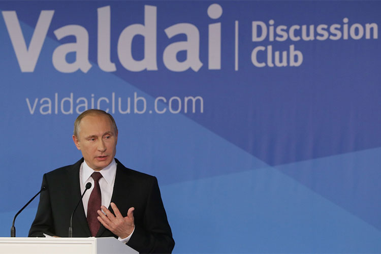 Vladimir Putin’s Valdai Show