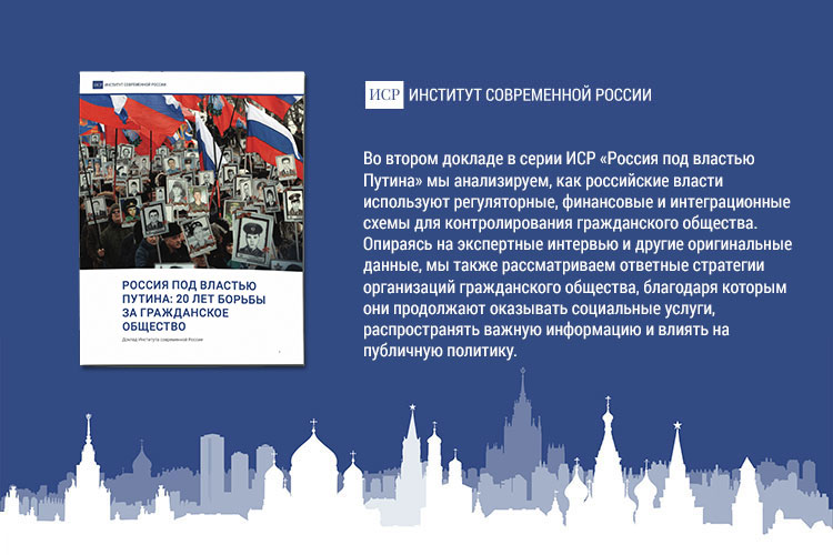 «Россия под властью Путина: 20 лет борьбы за гражданское общество»